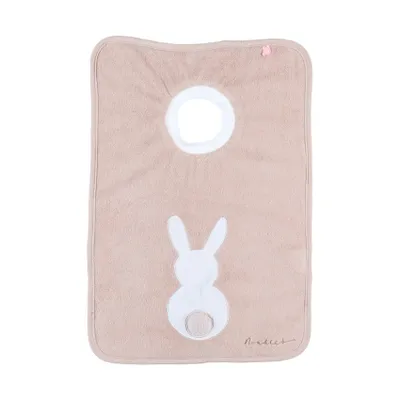 Noukie's B&M Slabbetje – Funny – Badstof – Moka