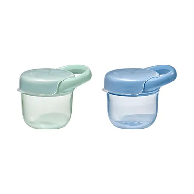 OXO Tot Snackdoosje met Deksel - 2 Pack - Opal & Dusk