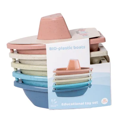 Speelgoedtopdeals Bad Bootjes - 5 Stuks - Bioplastic