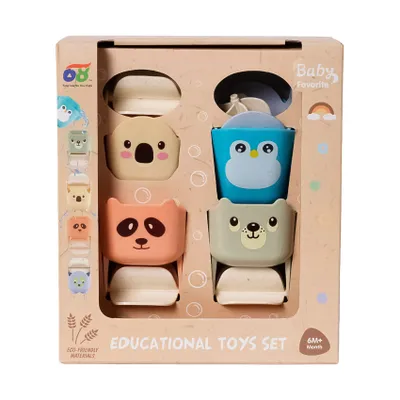 Baby Favorite Badspeelgoed Dieren 5-Delig -  Bioplastic