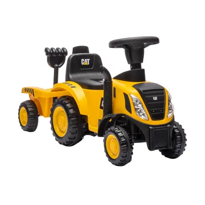 Puck loopauto tractor + aanhanger CAT