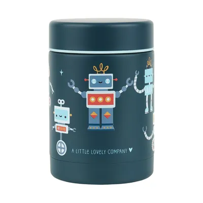 A Little Lovely Company Geïsoleerde RVS Food Jar
