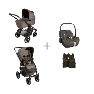 ABC Design Salsa 5 Air incl. Maxi Cosi Pebble 360 Pro2 - Nature