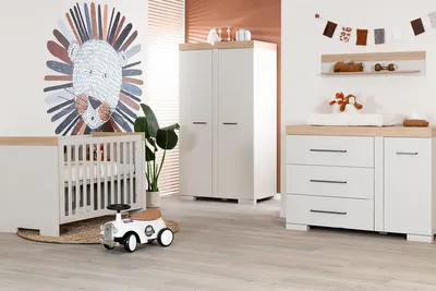 TWF Ledikant 70 x 140 - Commode XL - Hanglegkast Galaxy