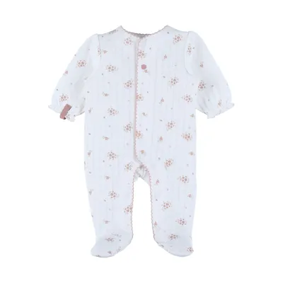 Noukie's Pyjama - Pointelle - Bloemetjes