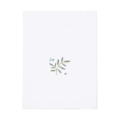 Little Dutch Wieglaken - 70 x 100 cm - Blueberry Leaves