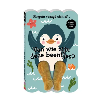 Imagebooks Van Wie Zijn Deze Beentjes? Pinguïn Vraagt Zich Af… 