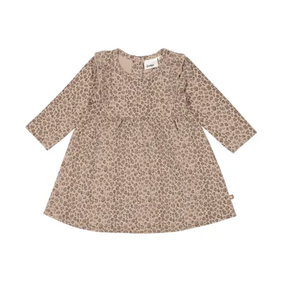 Feetje Better Together Jurk - Taupe Melange