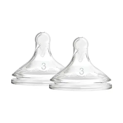 Dr. Brown's Flesspeen Brede Hals Options+ Fase 3 2-Pack