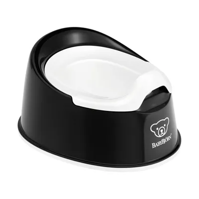 Baby Björn® Pienter Plaspotje - Zwart/Wit