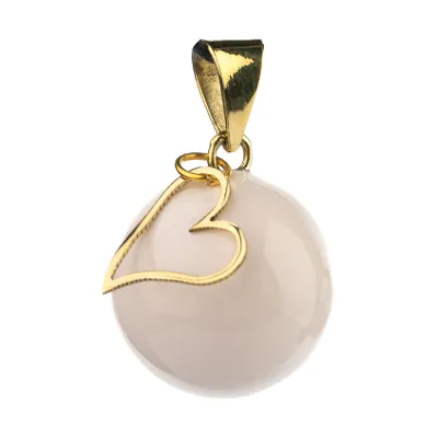 Bola Zwangerschapshanger Heart Chamo White