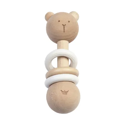 BamBam Houten Rammelaar - Beer