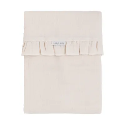 Baby's Only Calm Wieglaken Met Ruffle - Warm Linen