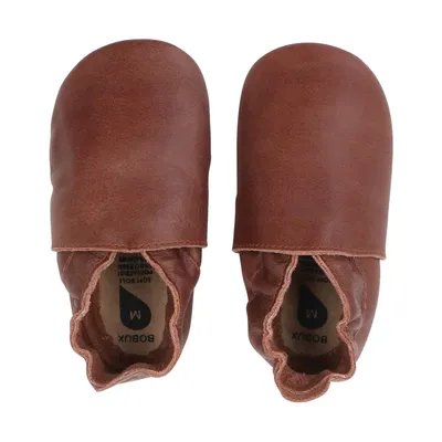 Bobux Soft Soles Slofje - Mt. M - Toffee