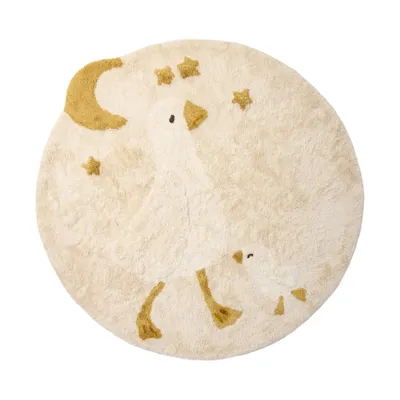 Little Dutch Little Goose Vloerkleed Goose - 110 x 110 cm 