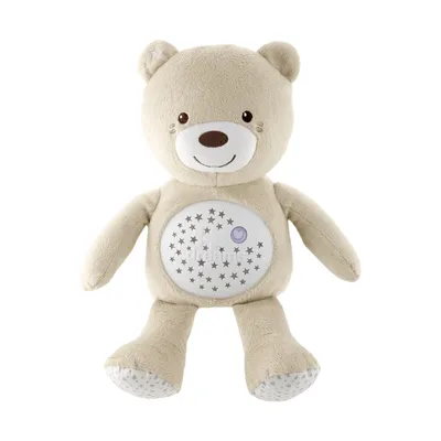Chicco Knuffel Projector Baby Bear First Dreams Beige