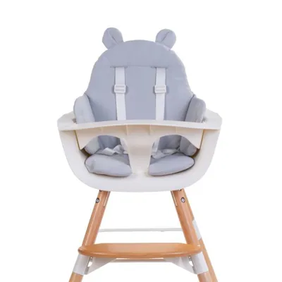 Childhome Kussen Kinderstoel Waterafstotend Polyester Grijs