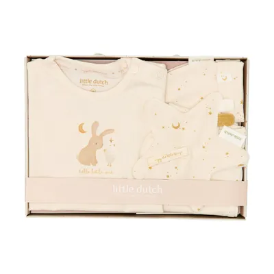 Little Dutch Giftset Kleding - Newborn Naturals - Creme