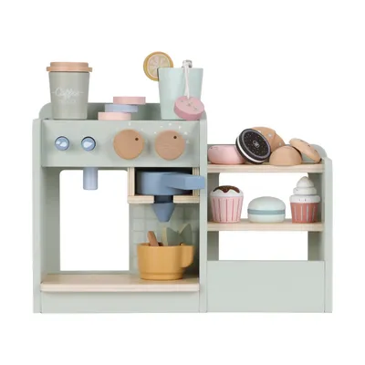 Little Dutch Koffiehoek - Mint - Houten Speelset