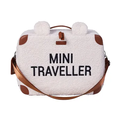 Childhome Teddy Mini Traveller Kinder Koffer - Offwhite 