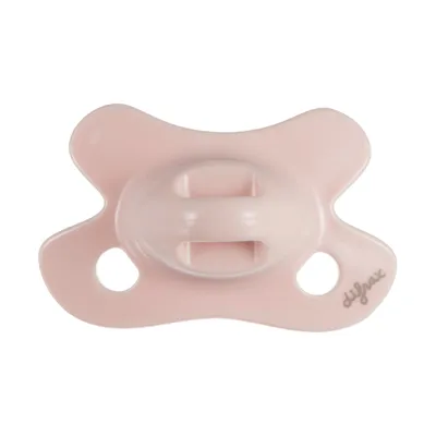 Difrax Uni Fopspeen - Rond - -2/+2 Mnd - Roze 