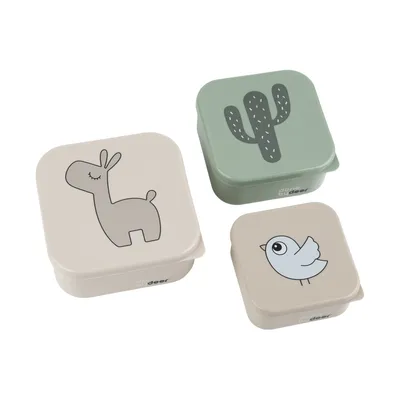Done By Deer Snack Box Lalee Sand Mix 3-pack