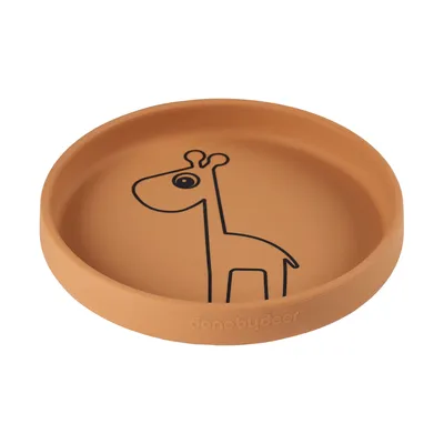 Done By Deer Bord - Rond - Silicone