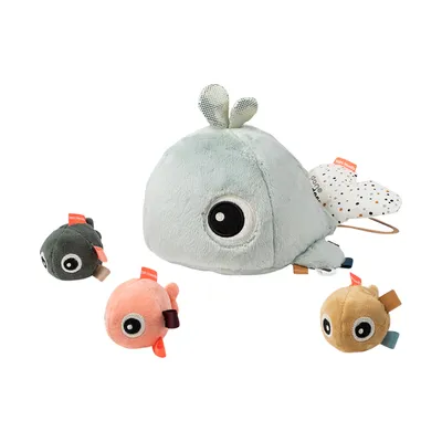 Done By Deer Hide & Seek Activity Toy - Wally - Blue