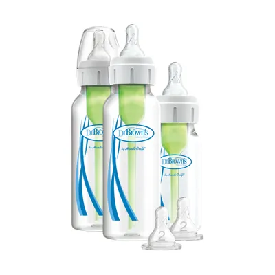 Dr. Brown's Starterset Standaard Hals Options+