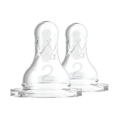 Dr. Brown's Flesspeen Standaard Hals Fase 2 2-Pack
