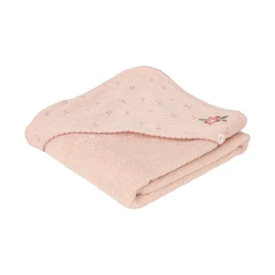 Little Dutch Pure Badcape - 100 x 100 cm - Blossom 