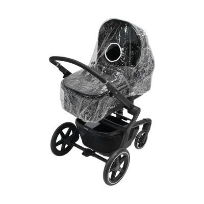 Jollein - Regenhoes Kinderwagen - Transparant