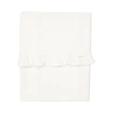 Koeka Wieglaken Ruffle Warm White