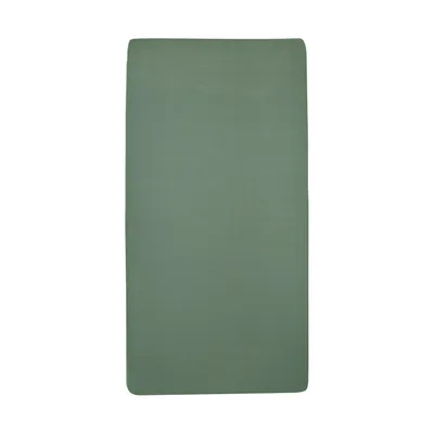 Meyco Juniorhoeslaken Jersey Forest Green<br/ >70 x 140/150 cm