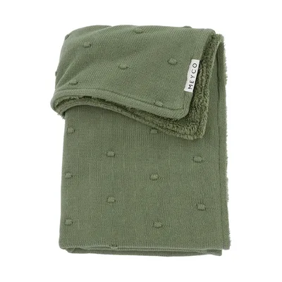 Meyco Mini Knots Fleece Ledikantdeken 100 x 150 cm
