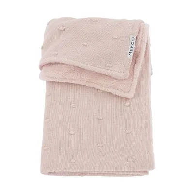 Meyco Mini Knots Fleece Ledikantdeken 100 x 150 cm