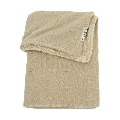 Meyco Mini Knots Fleece Wiegdeken 75 x 100 cm