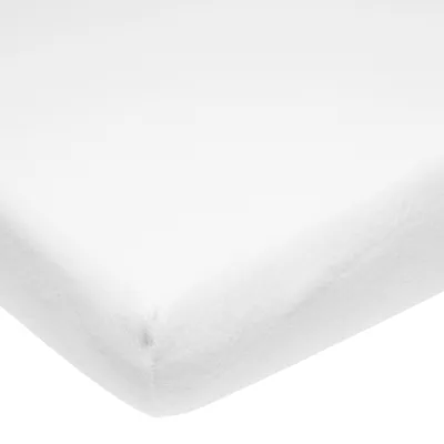 Meyco Molton Hoeslaken Co-Sleeper Stretch Wit 50 x 90 cm
