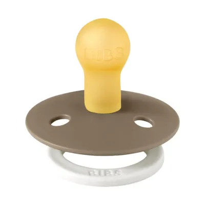 BiBs Glow In The Dark Fopspeen - Rond - Flow Pack - 18+ Mnd - Oak