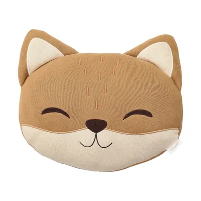 Little Dutch Forest Friends Kussen Vos Gebreid -  Ø 40 cm