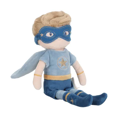 Little Dutch Superhero Knuffelpop Jim - 35 cm