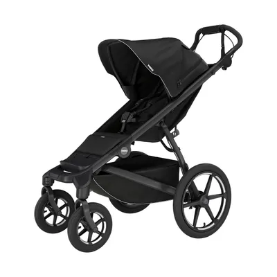 Thule Urban Glide 4-Wheel Kinderwagen - Magnetic Buckle - Black