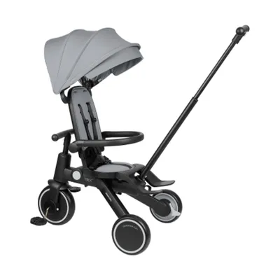 Kikkaboo Trix Driewieler - 8 in 1 - Grijs