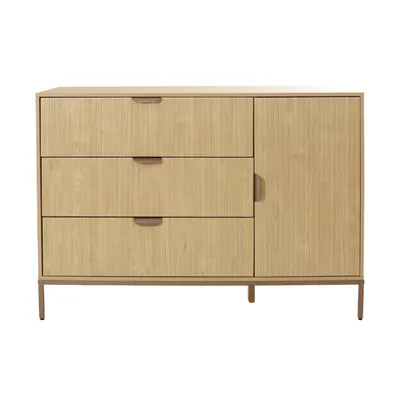 TWF Commode 3 Lades / 1 Deur - Java