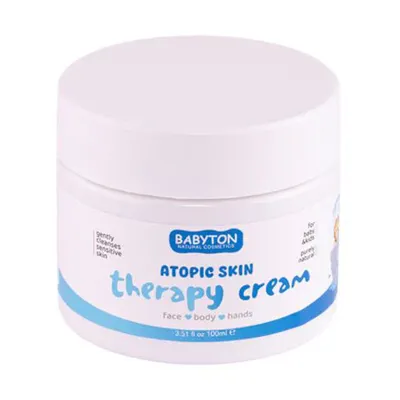 Babyton Natuurlijke Verzorgingscrème Atopische Huid - 100ml