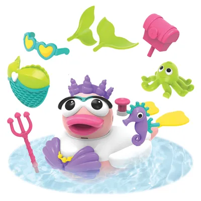 Yookidoo - Create 'N' Spray Ducks Mermaid - Badspeelgoed
