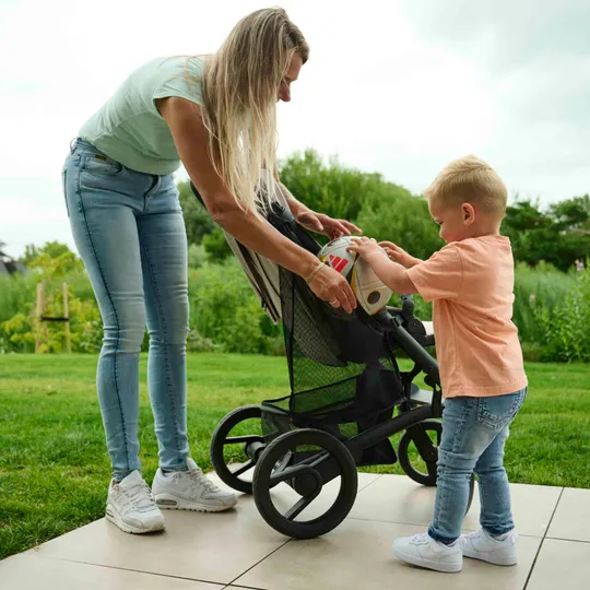 Dooky Kinderwagen Opbergnet - Zwart