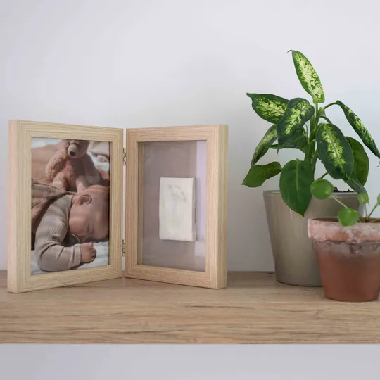 Happy Hands Houten Dubbele Bewaarlijst - 2D Afdruk