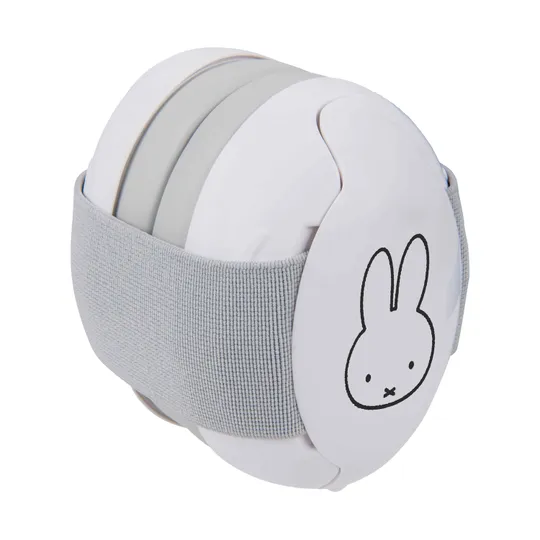 Dooky Baby Gehoorbescherming - Miffy - Wit (0-3 jaar)