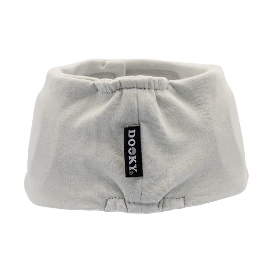 Dooky Baby Oorbescherming Hoofdband - 0–6 mnd – Grijs